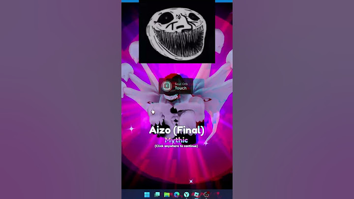 AIZEN FINAL! #shorts  #anime  #roblox