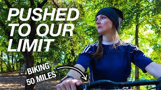 Biking 51 Miles on the Virginia Creeper Trail | Skoolie Travel Vlog