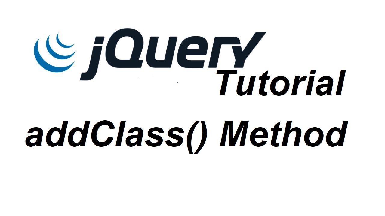 Jquery Tutorial : Addclass() Method