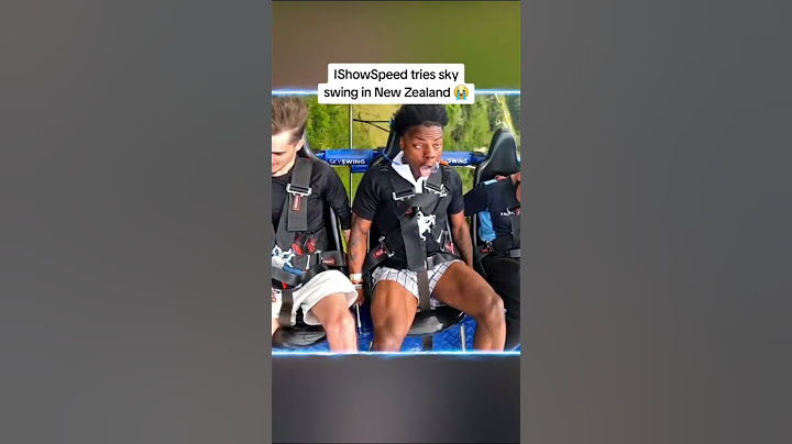 Ishowspeed trys Sky swing in New Zealand