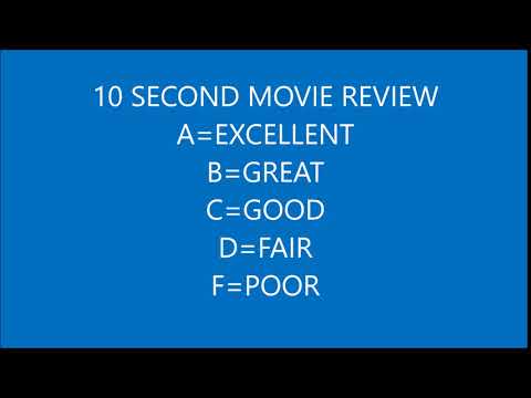 10 SECOND MOVIE REVIEW/JAWS