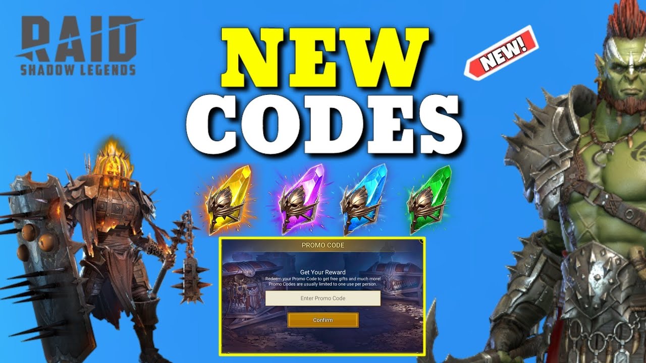 3 NEW RAID SHADOW LEGENDS PROMO CODES OCTOBER 2022 RAID SHADOW