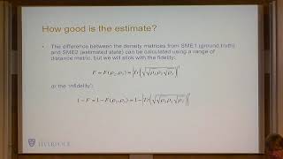 Jason Ralph | Approximate Filters and Feedback Control for Quantum States