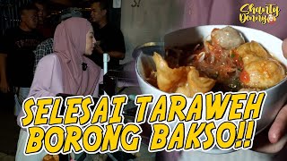 SELESAI TERAWEH LANGSUNG BORONG BAKSO!! BAKSO SUPER RAME!!