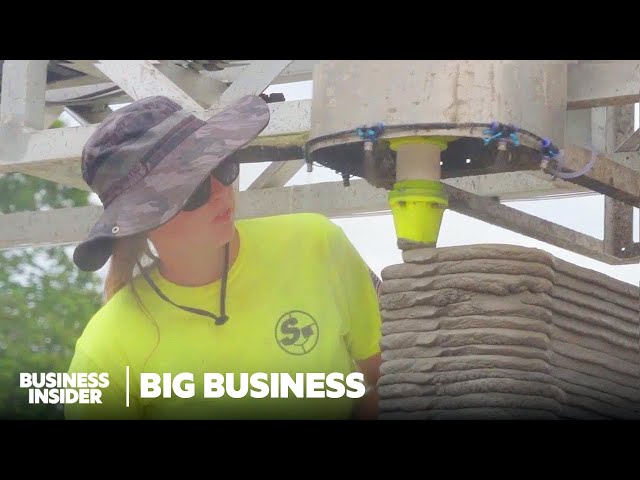 How 3D Printers Speed Up Home Building By Months | Big Business | Business Insider class=