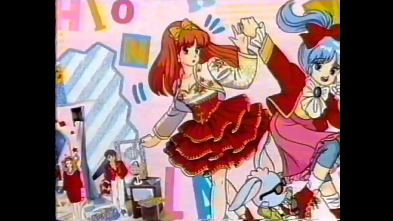 CM 1988 セイカノート 魔法のデザイナー ファッションララ きせかえ