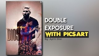 Lionel Messi Double Exposure | Picsart screenshot 4