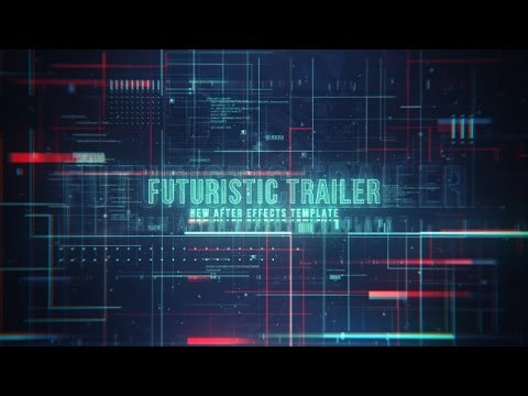 Futuristic Trailer After Effects Template