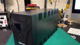 Amazon Basics 1500VA (900watts) UPS initial review