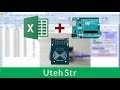 Arduino  arduino to excel communication plxdaq  combination with rfid rc522