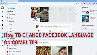 HOW TO CHANGE FACEBOOK LANGUAGE ON COMPUTER 2024 screenshot 3