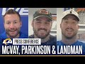 Sean McVay &amp; Colby Parkinson Talk 13-Personnel Strategy; Nate Landman On His Week 14 Interception