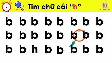 Trò Chơi Tìm Chữ Cái H K| Giúp bé nhanh thuộc chữ cái thông qua trò chơi #nguyenthilananh