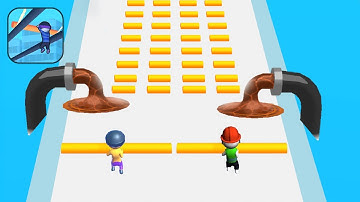 New Satisfying Mobile Game Roof Rails Top Free Android,iOS Max Levels Tiktok Gameplay Walkthrough