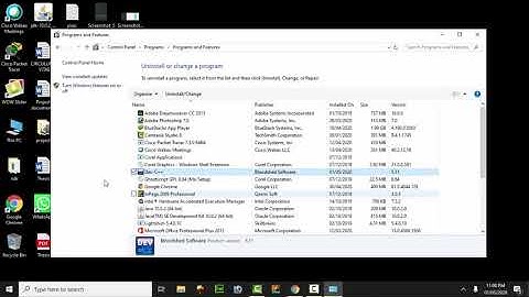 How to uninstall dev c++ software from your pc or laptop