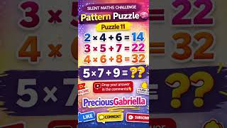 99% Fail This😳Silent Maths Challenge 🧮can you solve puzzle 11