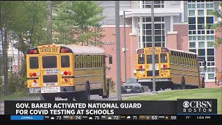 Massachusetts National Guard Activated To Help With COVID Testing At Schools screenshot 2