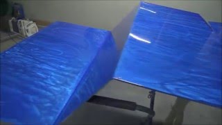 How not to spray Metal Flake and Candy paint