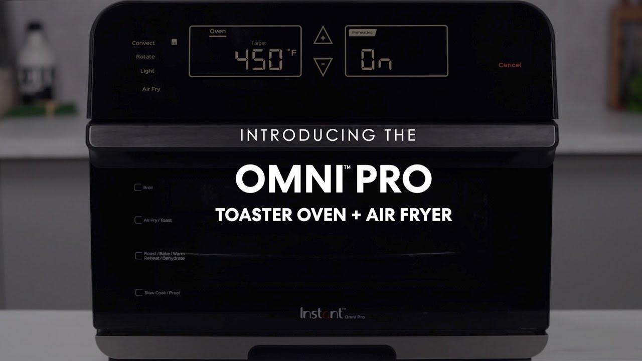 Instant Pot Omni Pro 18L 14-in-1 Air Fryer Toaster Oven Silver 140