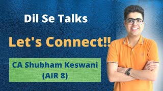Details CA Students LIVE Connect | CA Shubham Keswani (AIR 8) Update