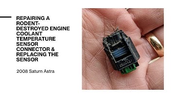 Engine Coolant Temperature Sensor Connector Repair and Replace #P0118 #diy