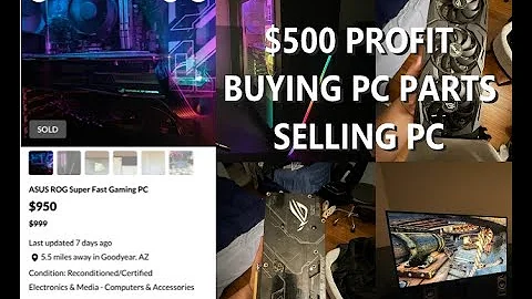 MONEY MAKING GUIDE | Building & Selling GAMING COMPUTERS in 2023! | $500+ PROFIT!