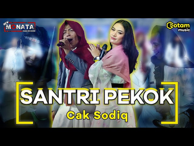 SANTRI PEKOK - CAK SODIQ | NEW MONATA (OFFICIAL LIVE MUSIC COVER) class=