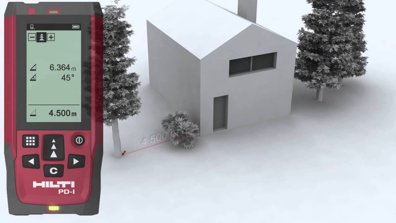 HOW TO perform vertical indirect measurements with the Hilti PDI laser