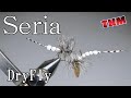 【天空の野反湖】100円均一の材料でドライフライのテールを作る🐜DRY FLY　＃フライタイイング　＃フライフィッシング