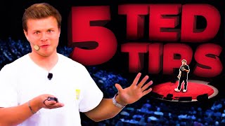 Five Tips For Public Speaking (TED Secrets)
