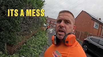 Watch How I reduce a Privet Hedge, HEAVY Reduction Oddly Satisfying