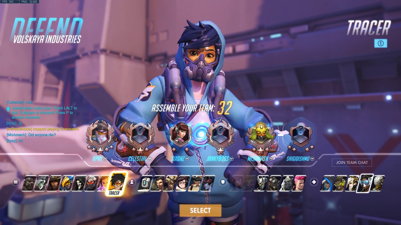 Overwatch Final Placement Match Tracer Symmetra Season 6 - YouTube