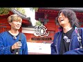 小卒の落語家と中卒の芸人が東大近くを散歩。
