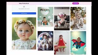 Baby Photo Shoot Free – DIY Easy and Magical Photo Editing Online screenshot 3