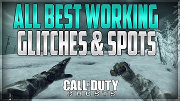 CoD Ghost - All The Best Working Glitches & Infected Hiding Spots 2021 - Call Of Duty Ghost Glitches