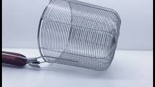 Noodle Strainer Stainless Steel Mesh Food Strainer Basket Kitchen Tool CK81
