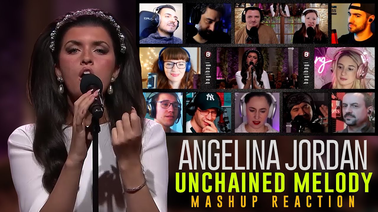 ANGELINA JORDAN Unchained Melody  - Nobel Peace Prize MASHUP REACTION