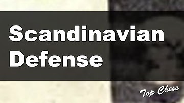 Chess Games - Scandinavian Defense: Main Lines. Mieses Variation