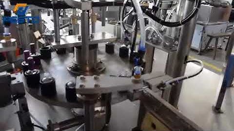 Full automatic nail polish nail gel filling and capping machine