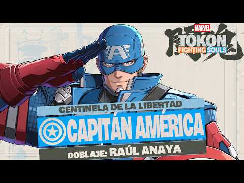 MARVEL TŌKON - Capitán América (Raúl Anaya) - Frases Español Latino