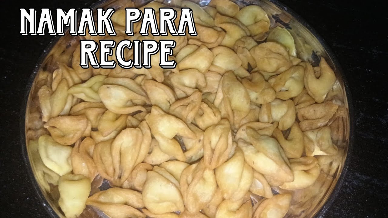 Ye Namak para bna ker subha sham k chay ko kre aur bhi lajwab 😋😋