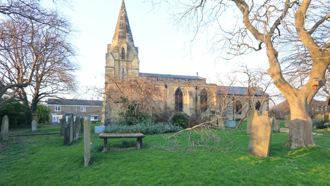 THE BEAUTIFUL WEST BOLDON CHURCHYARD
