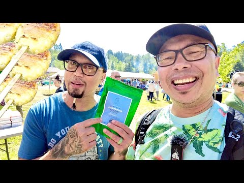 Lao Food Tour + Vendors At Lao New Year Woodland 2022 (Wat Pa Lao Woodland, WA)