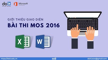 Giao diện bài thi MOS 2016 | HELOMOS16 | Doit