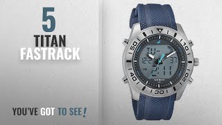 Top 10 Titan Fastrack [2018]: Fastrack Analog Blue Dial Men's Watch-38034SP02J