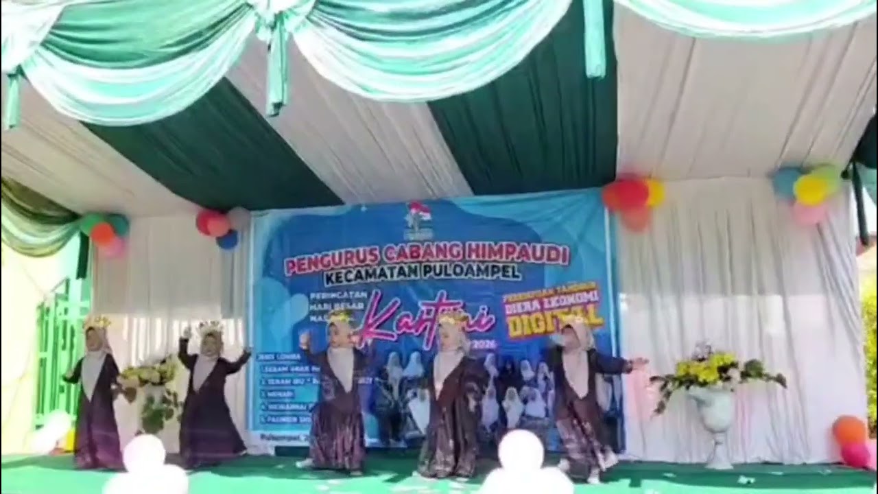 TARI ISLAMI KREASI ANAK PAUD ALAMATE ANAK SHOLEH