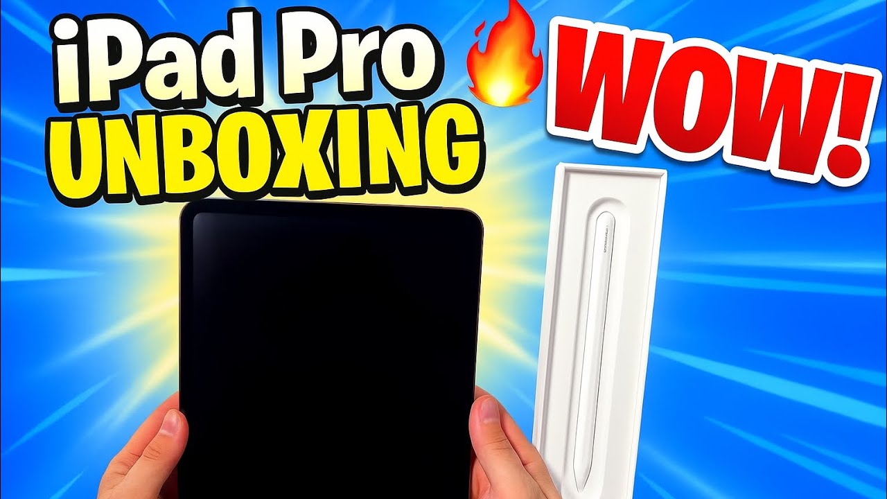 iPad Pro M5 (2025) Unboxing – 11” 512GB + Apple Pencil Pro | The Future of iPad! 