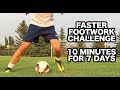 How to improve your footwork in soccer  10 soccer drills for faster soccer footwork