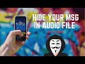 How to Hide Secrets in Audio Files Like Mr. Robot 🎧 (Hindi Tutorial)