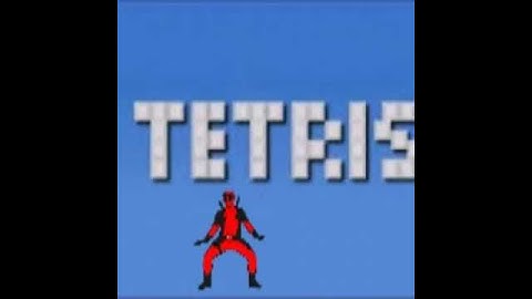 Random tetris video